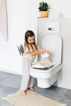 - Toiletsæde til børn - Hval - Sand*Kindsgut Clearance