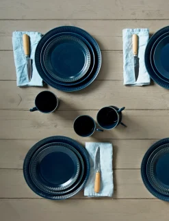 - tallerken Ø 19 cm blue^Knabstrup Keramik Sale