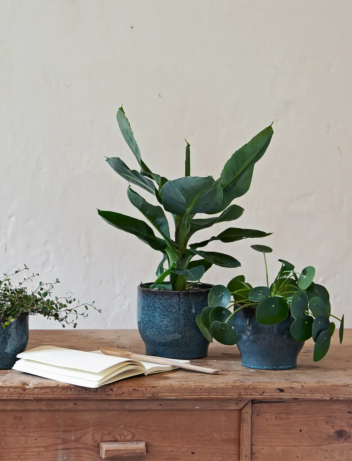 - urtepotteskjuler Ø 14,5 cm ocean green*Knabstrup Keramik Online