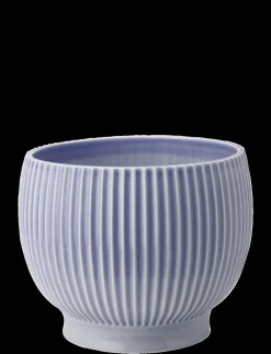 - urtepotteskjuler Ø 18 cm ripple lavender*Knabstrup Keramik Best