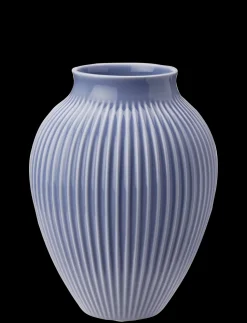 - vase H 20 cm ripple lavender^Knabstrup Keramik Outlet