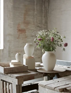 - vase H 12.5 cm white*Knabstrup Keramik Sale