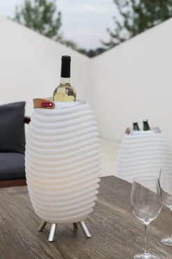 - Synergy 50 Stereo - Gulvlampe m. højttaler og vinkøler^Kooduu Discount