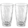 - Club No. 6 Superglas - Plastik Glas - Transparent - Sæt af 2 stk.^Koziol Outlet
