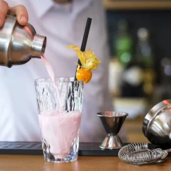 - Club No. 6 Superglas - Plastik Glas - Transparent Grå*Koziol Sale