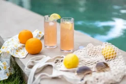 - Plastik Glas - Superglas Club No. 8 - Transparent - Sæt af 2 stk.*Koziol Sale