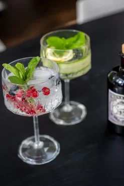 - Plastik Glas - Superglas Club No. 15 - Transparent - Sæt af 2 stk.^Koziol