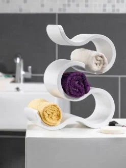 vinreol - BOA bottle rack i hvid^Koziol New