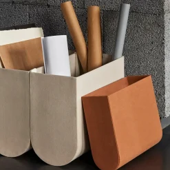 - Opbevaring - Small Curved Box - Grey^Kristina Dam Outlet