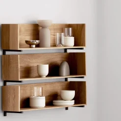 - væghylde i Eg - Stack Wall Shelf - 75 cm^Kristina Dam