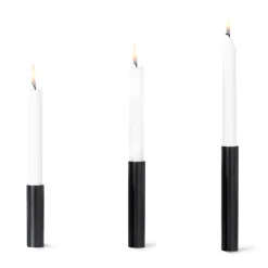 - Box 3 Slim Light lysetage - Sort - Højde 10 cm, 14 cm ,17 cm^Kunstindustrien Outlet