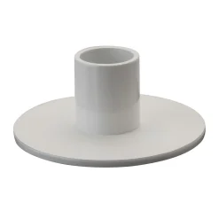 - Circle lysestage - Ø 2,2 stearinlys, base Ø8 cm - Hvid*Kunstindustrien Hot