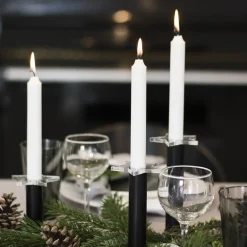 - Slim Light lysetage - Sort - Højde 10 cm*Kunstindustrien Clearance