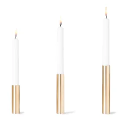 - Slim Light Lysetage messing - Højde 14 cm*Kunstindustrien Best