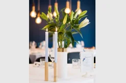 - Slim Light Lysetage messing - Højde 14 cm*Kunstindustrien Best