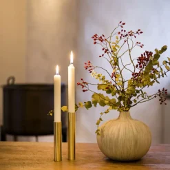 - Slim Light Lysetage - Messing - Højde 10 cm^Kunstindustrien Online