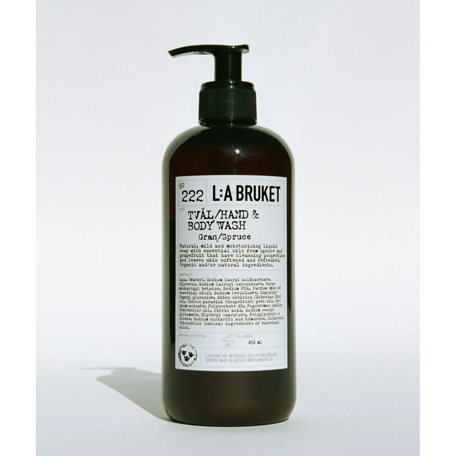 - Flydende håndsæbe 450 ml - Spruce*L:A Bruket Sale