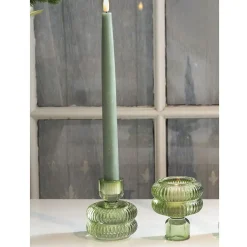 - Blow vendbar lysestage - Grøn*La Vida