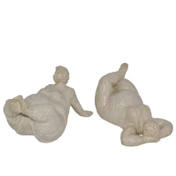 - Figur, buttede damer, 2 stk. ass.*La Vida