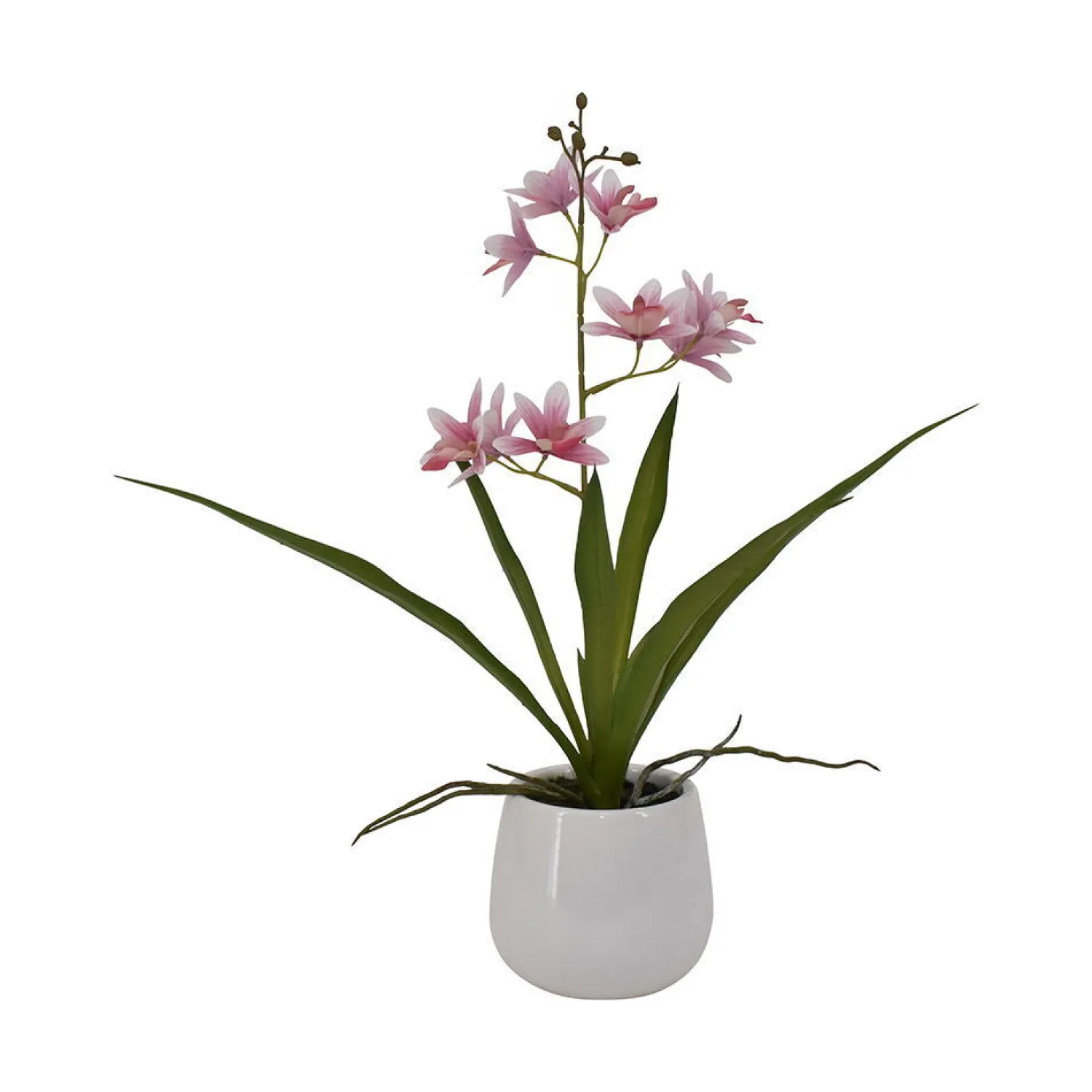 - Kunstig orkidé, 1 stilk, 38 cm høj*La Vida Clearance