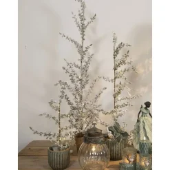 - Kunstigt cedertræ med LED, stor - 122x39 cm.^La Vida Best