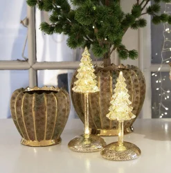 - LED glaslampe, juletræ, stor^La Vida Online