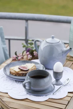 - Amera æggebæger H6,5 cm. grå^Lene Bjerre Best