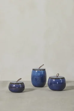 - Amera krukke H10,5 cm. blå*Lene Bjerre Sale