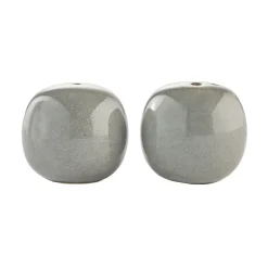 - Amera salt/peber 4,5x4,5 cm. grå*Lene Bjerre Outlet