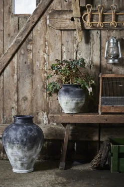 - Anna skjuler H26,5 cm. antik sort*Lene Bjerre Best