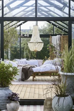 - Anna stor urtepotte Ø40,5 cm antik grå^Lene Bjerre Clearance