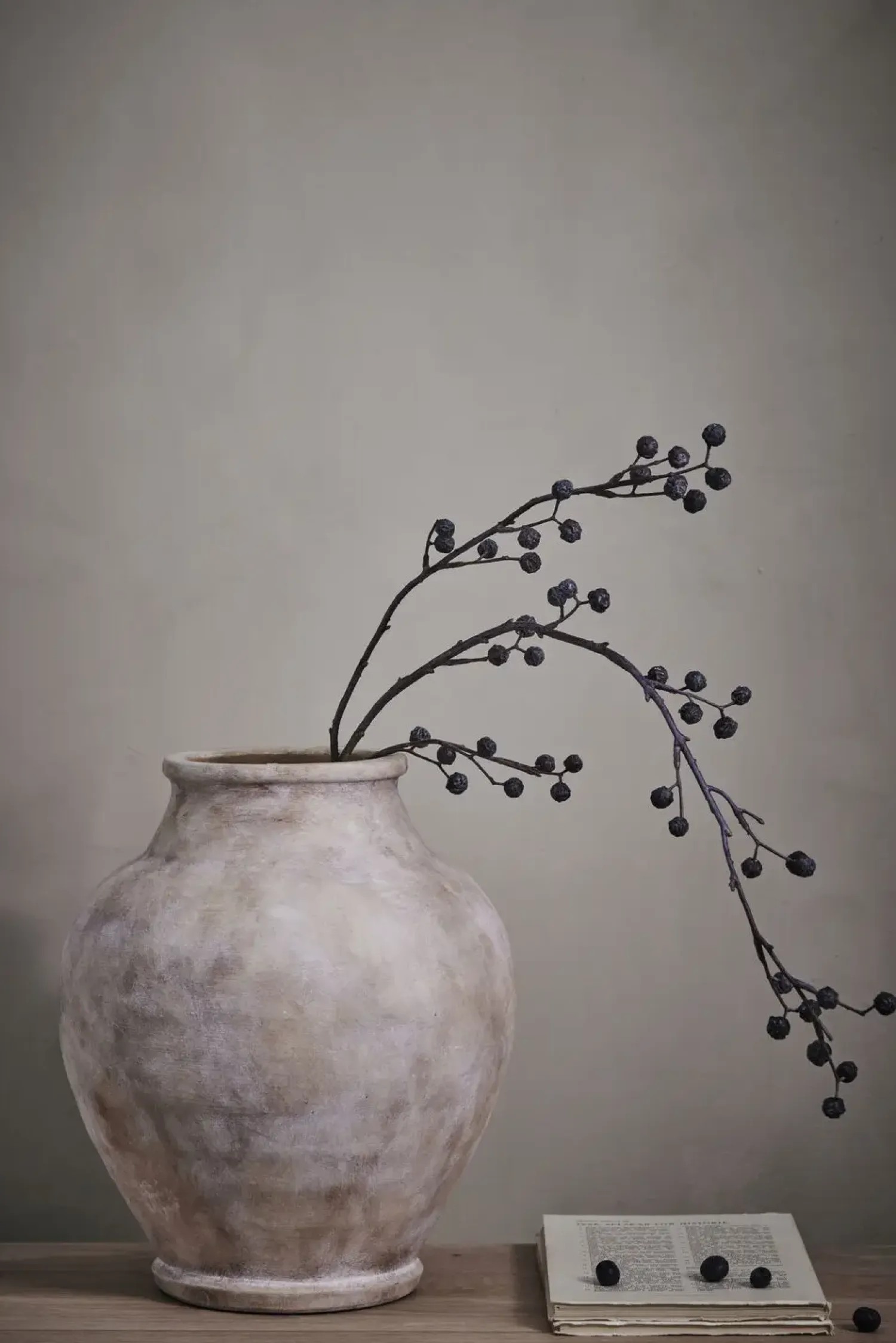 - Anna vase H40,5 cm. Antik Lysebrun*Lene Bjerre Best