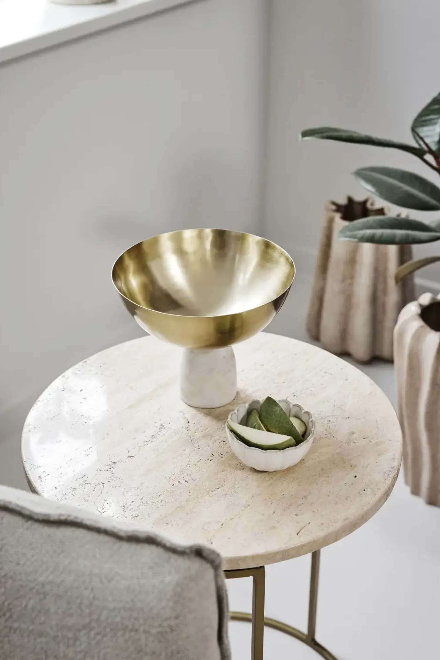 - Camille skål 8,5x8,5 cm. råhvid*Lene Bjerre Hot