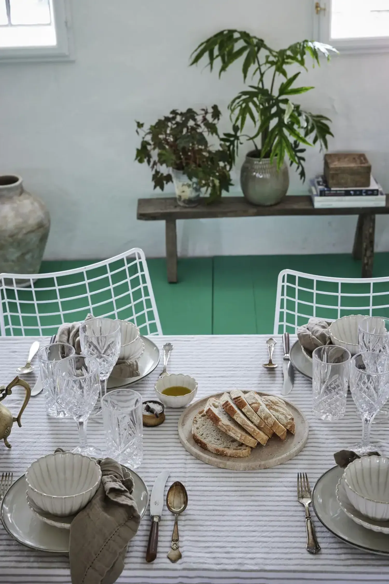 - Camille skål 15x15 cm. råhvid^Lene Bjerre Clearance