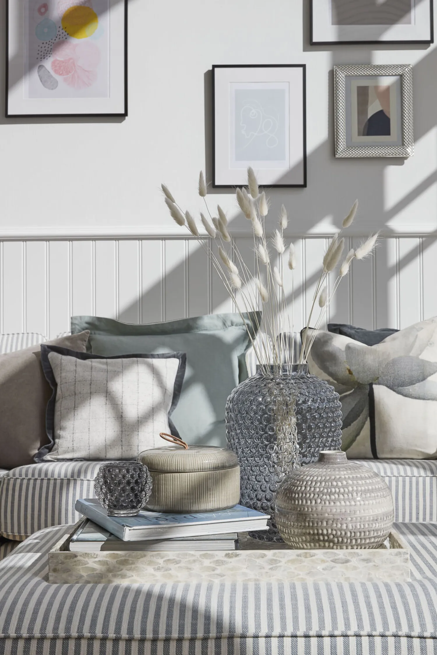 - Dorinia vase H29 cm. mørkegrå^Lene Bjerre Hot