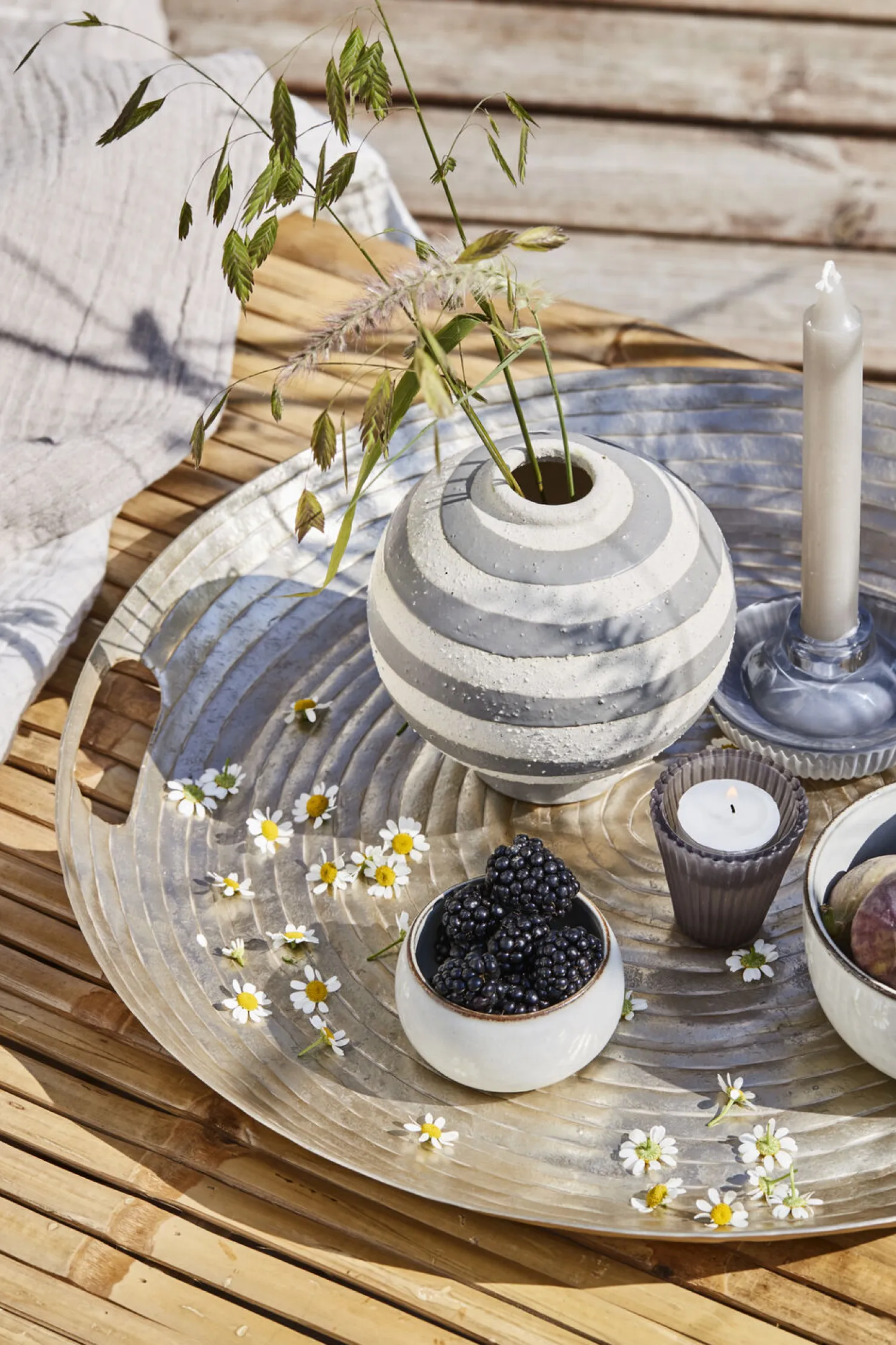 - Dormia stage/fyrfadsstage H6,3 cm. Gammelrosa^Lene Bjerre Online