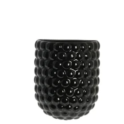 - Dotsie væghængt vægpotte H20 cm. sort^Lene Bjerre Best