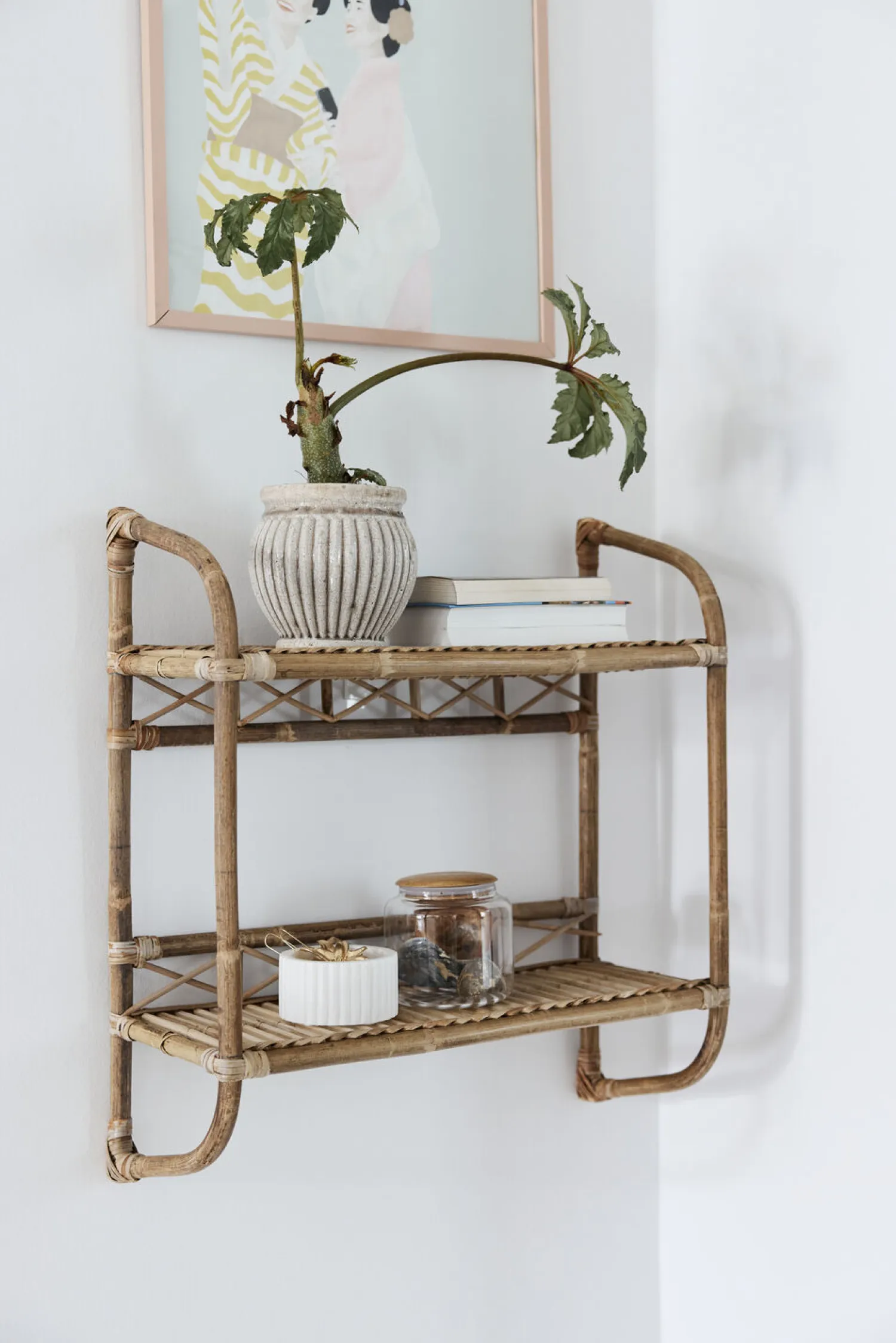 - Eliana stage til bloklys 5 cm. hvid marmor*Lene Bjerre