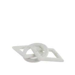 - Ellia dekoration 23x10 cm. hvid marmor^Lene Bjerre Best