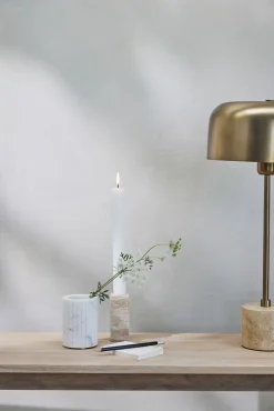 - Ellia krukke 6x6 cm. hvid marmor*Lene Bjerre Hot