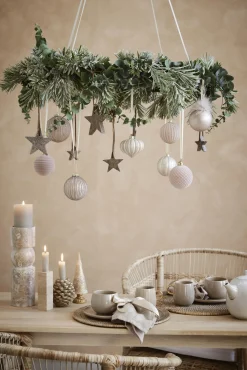 - Ellia Marmor lysestage H30 cm - Sand*Lene Bjerre Online