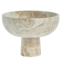- Ellia skål 25x25 cm. sand marmor^Lene Bjerre Hot
