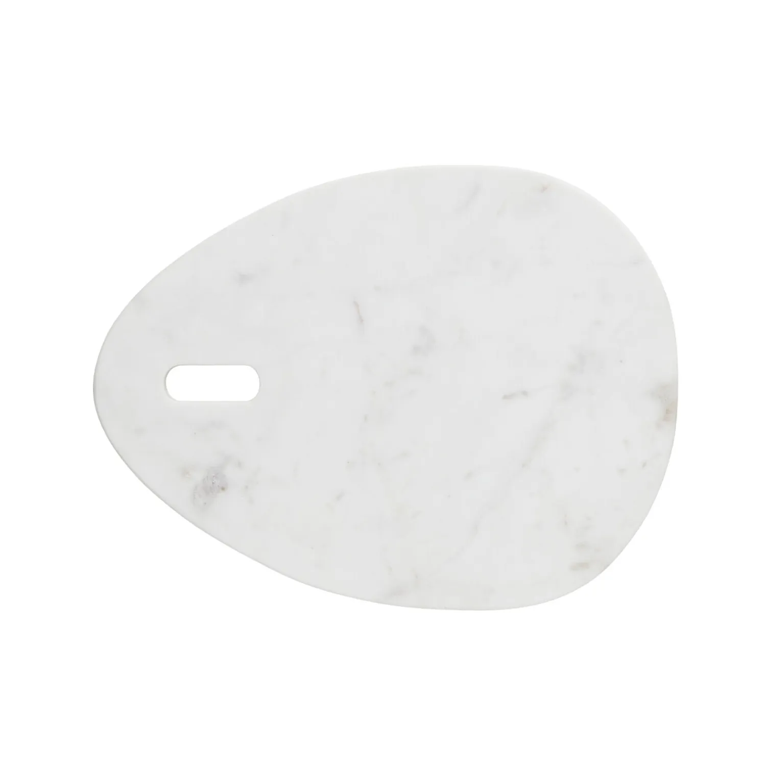 - Ellia skærebræt 40X30 hvid Marmor*Lene Bjerre New