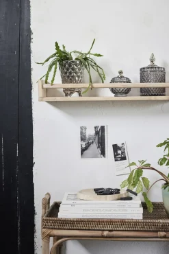 - Ellie væghylde H8,5xW16xL60 cm. White wash*Lene Bjerre Discount