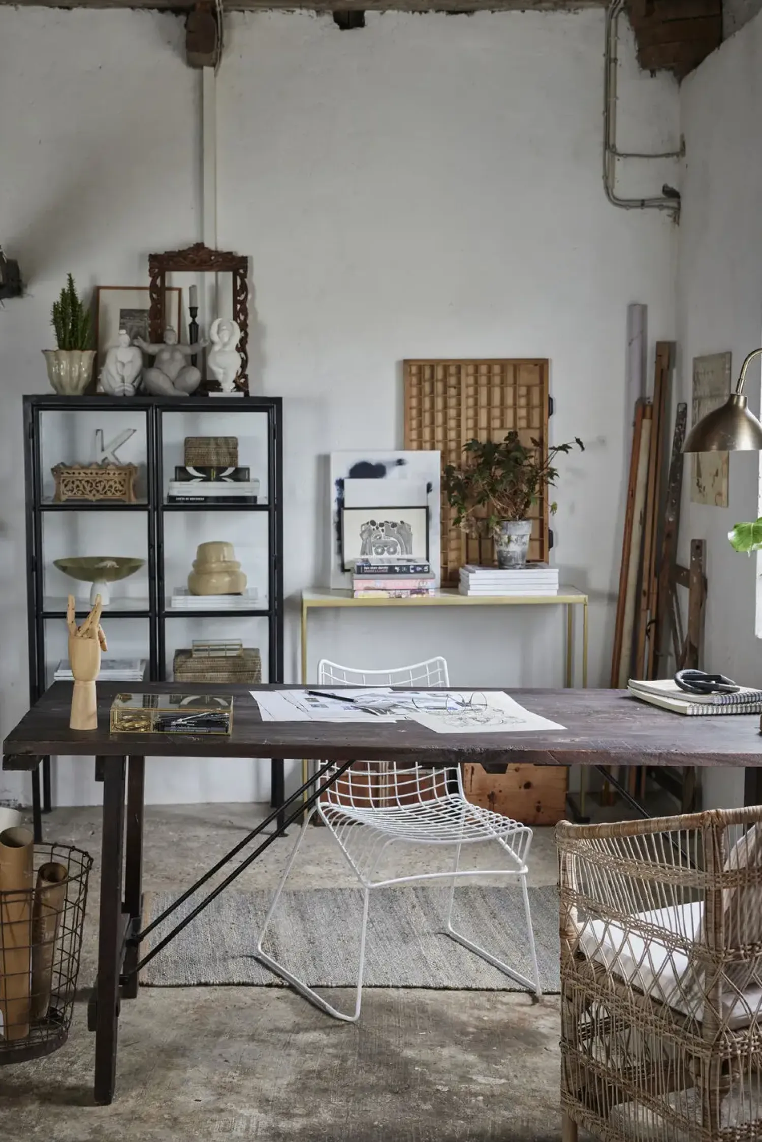 - Ellivia guldskål på marmorfod ø31 cm.*Lene Bjerre Best