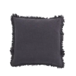- Fioelle pude 50x50 cm. mørkegrå^Lene Bjerre Hot