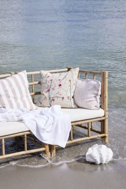 - Fiona pude 50x50 cm. gyldenbrun^Lene Bjerre Outlet