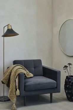 - Hallia rundt spejl Ø80 cm. lys guld*Lene Bjerre Best