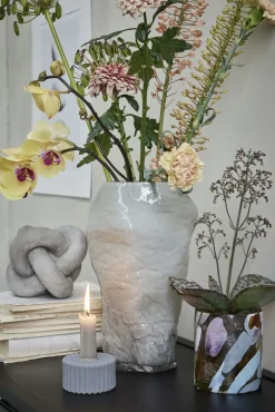 - Marinella vase H30,5 cm. sølvgrå^Lene Bjerre New