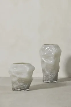 - Marinella vase H30,5 cm. sølvgrå^Lene Bjerre New